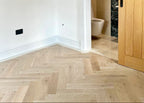 Smoked Grey Oak Engineered Herringbone Flooring BHO1409