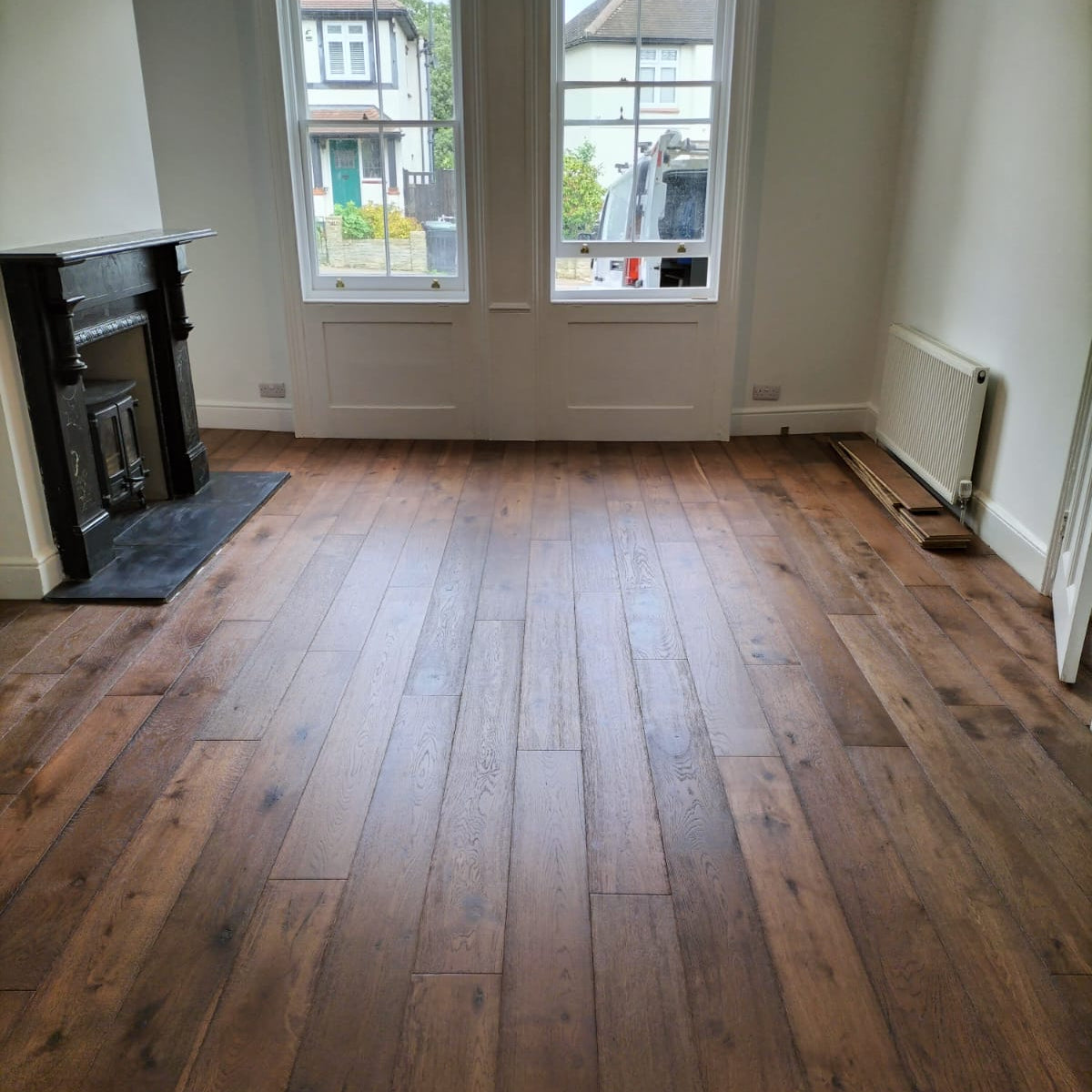 Dark Mahagony European Oak Engineerd Wood Flooring BEO1583