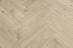 Brushed & Unfinished Oak Engineered Herringbone Flooring BHO1400