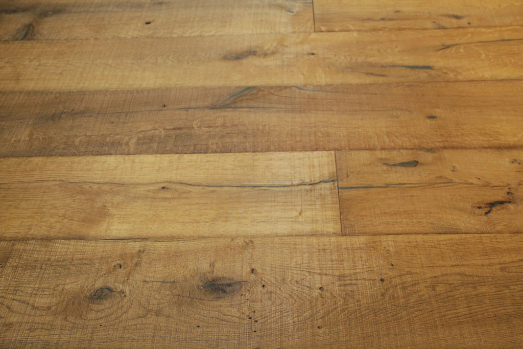 Oak Brushed Distressed Saw Mark Natural Oiled Engineered Flooring 1900x240x20/6mm BEO2031