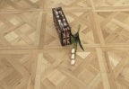 Oak Smoked Brushed Unfinished Versailles Panel Flooring 580x580x20/6mm BPE2004