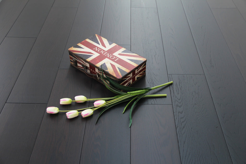 Oak Carbonized Lacquered Engineered Wood Flooring  920x180x20/6mm BEO2006