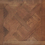 Oak Brushed Dark Mahagony Natural Oiled Parquet Versailles Panel Engineered Flooring BPE2003
