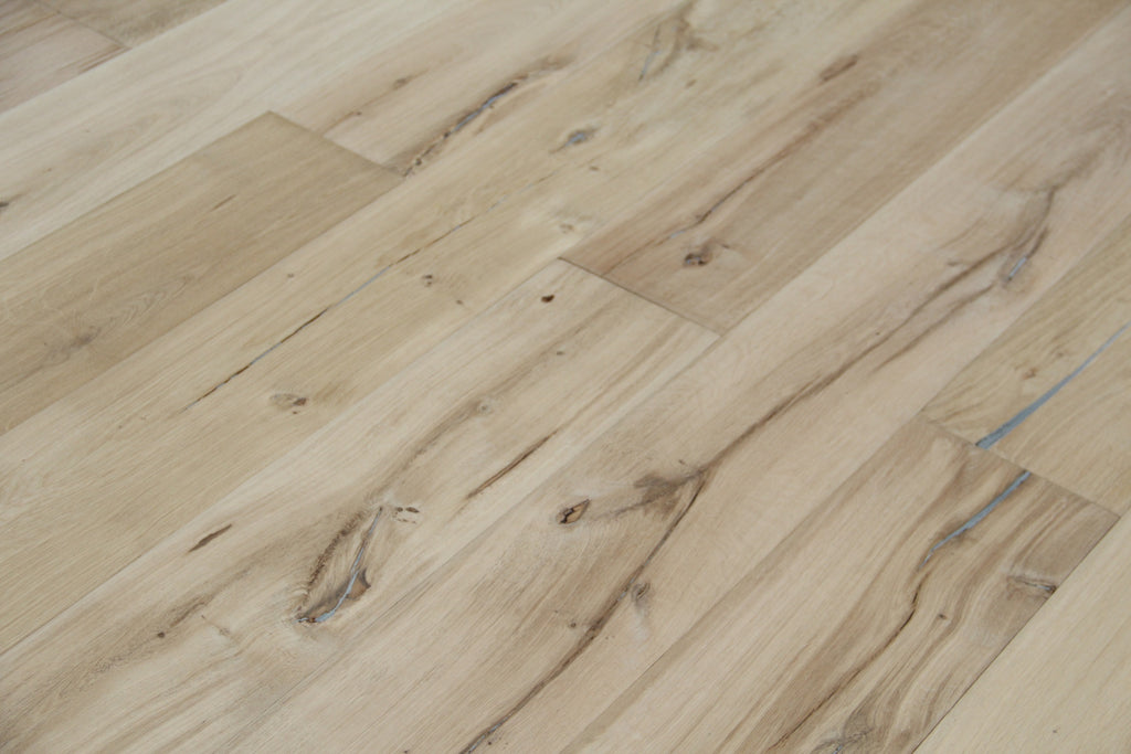 European Oak Unfinished with Antique Characters Engineered Wood Flooring BEO2001