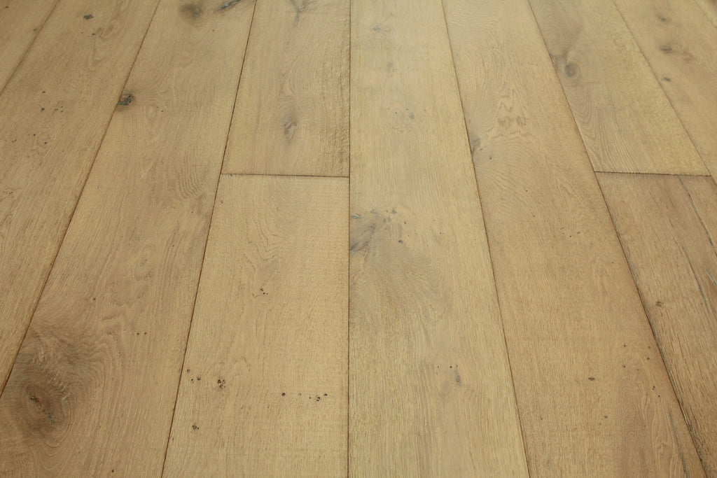 Oak Brushed Distressed Saw Mark,Light Grey Oiled Engineered Flooring BEO1586