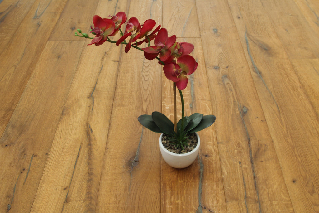 Oak Brushed Distressed Saw Mark Natural Oiled Engineered Flooring 1900x190x20/6mm BEO2004