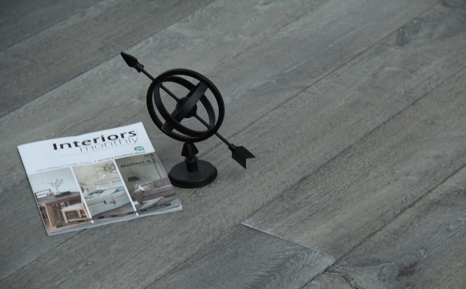 Oak Brushed Bespoke Grey Oiled Engineered Flooring 1900x190x20/6mm BEO2703