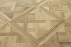 Oak Smoked Brushed Unfinished Versailles Panel Flooring 580x580x20/6mm BPE2004