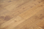 Oak Brushed Gunstock Lacquered Engineered Wood Flooring 1900x190x20/6mm BEO2002