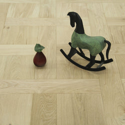 Oak Brushed Unfinished Basketweave Engineered Wood Flooring BW1505