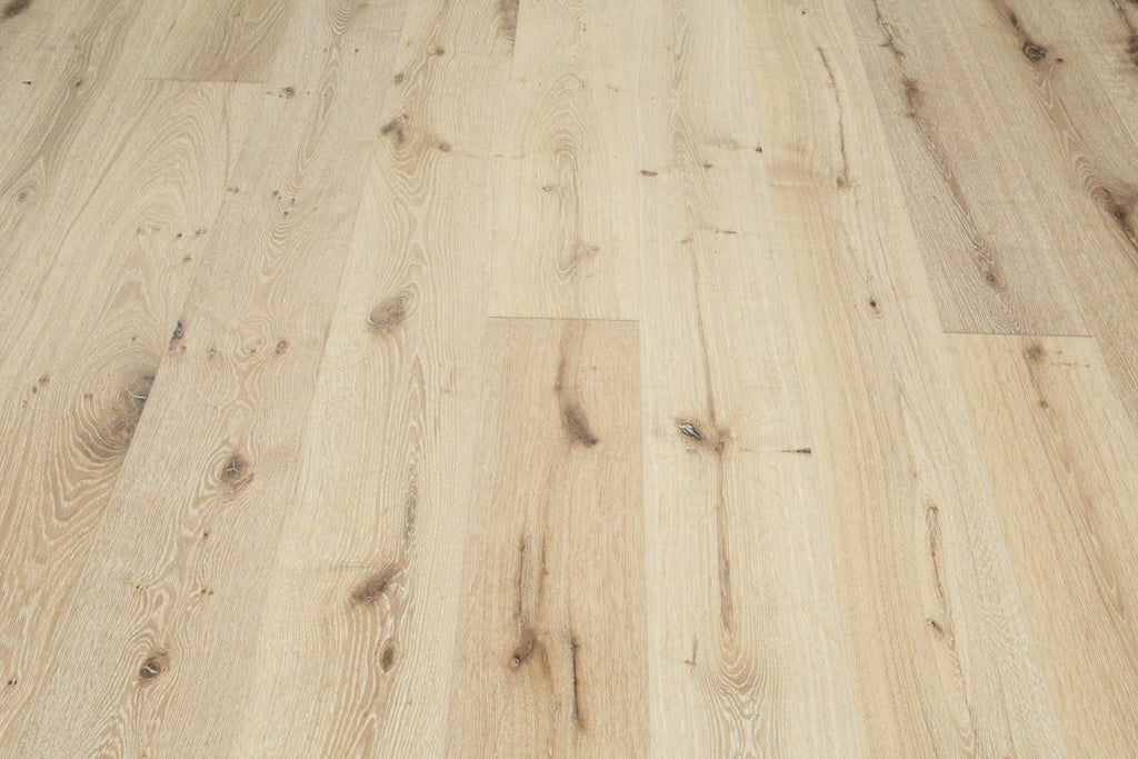 Oak Brushed White Washed UV Oiled Engineered Wood Flooring BEO1500C