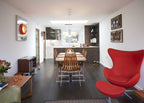 Brushed Ebony Stained Lacquered Oak Engineered Flooring BEO1518