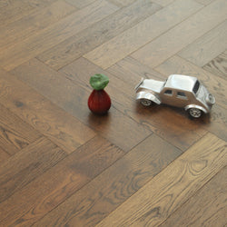 Coffee Oak Engineered Herringbone Flooring BHO1407
