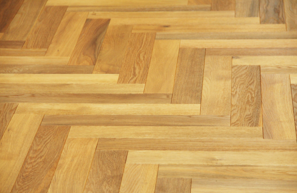 European Smoked Natural Oak Herringbone Engineered Flooring BHO1805