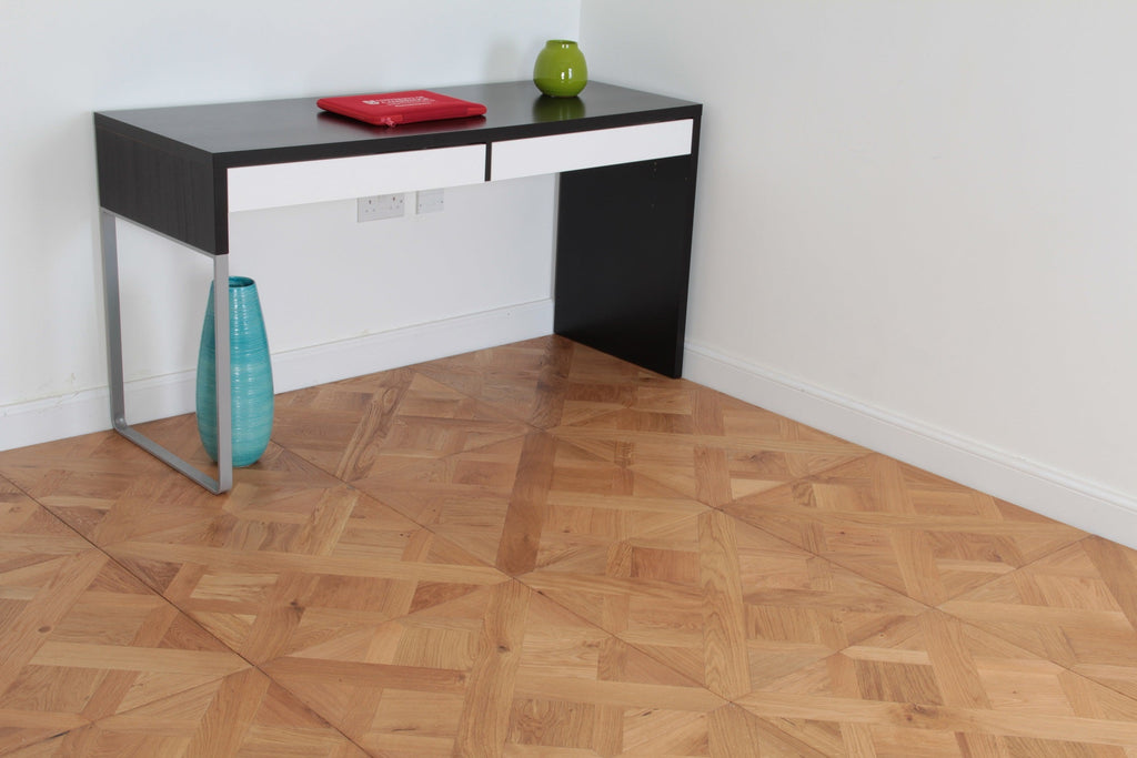 Discontinued Clearance! Oak Brushed Natural Oiled Versailles Panels Engineered Flooring 580x580x20/6mm BPB2013