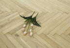 Oak Unfinished Herringbone Wood Flooring 640x60x20/6mm BHO2000