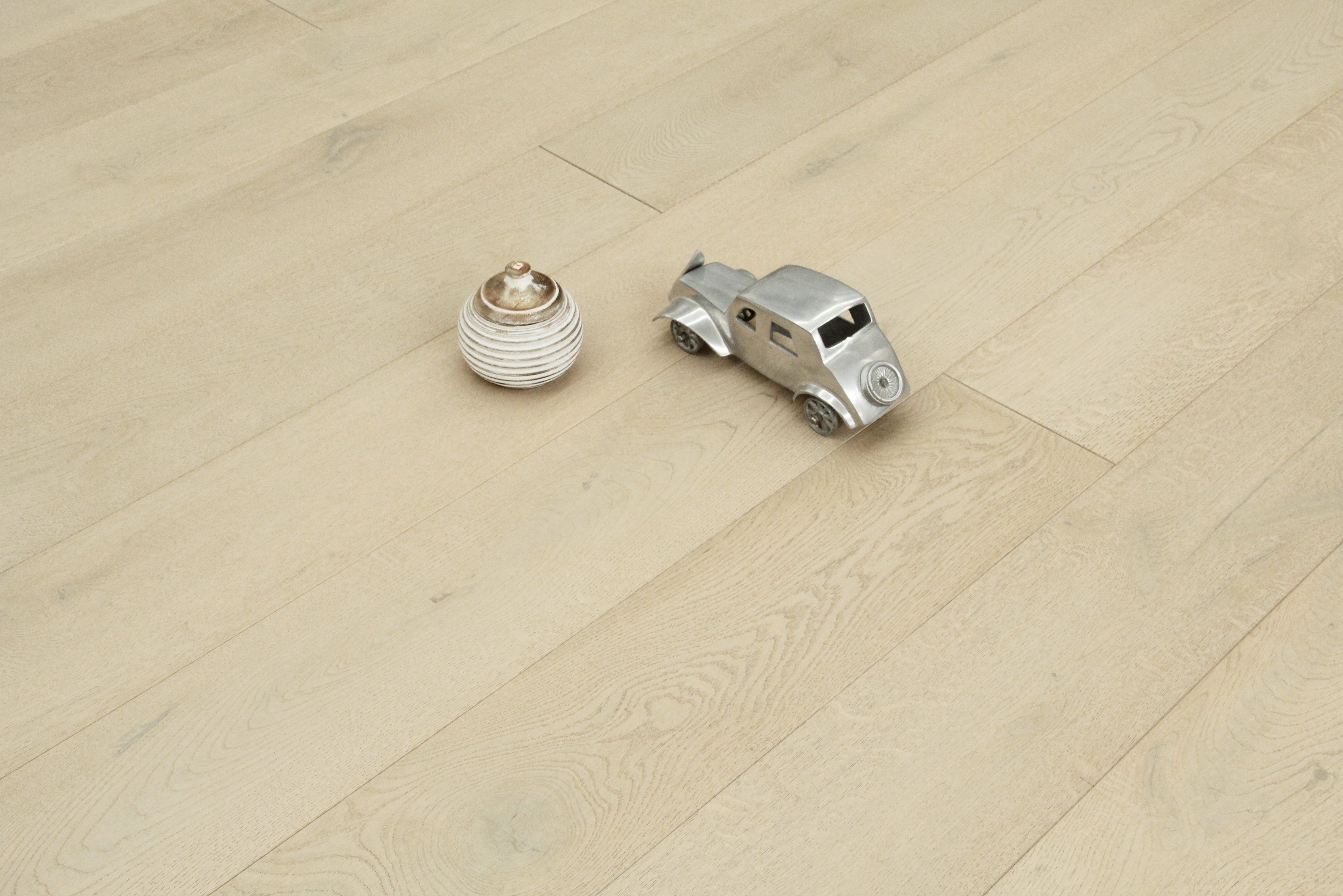 Oak Brushed Beach Sand UV Oiled Engineered Wood Flooring BEO1501C