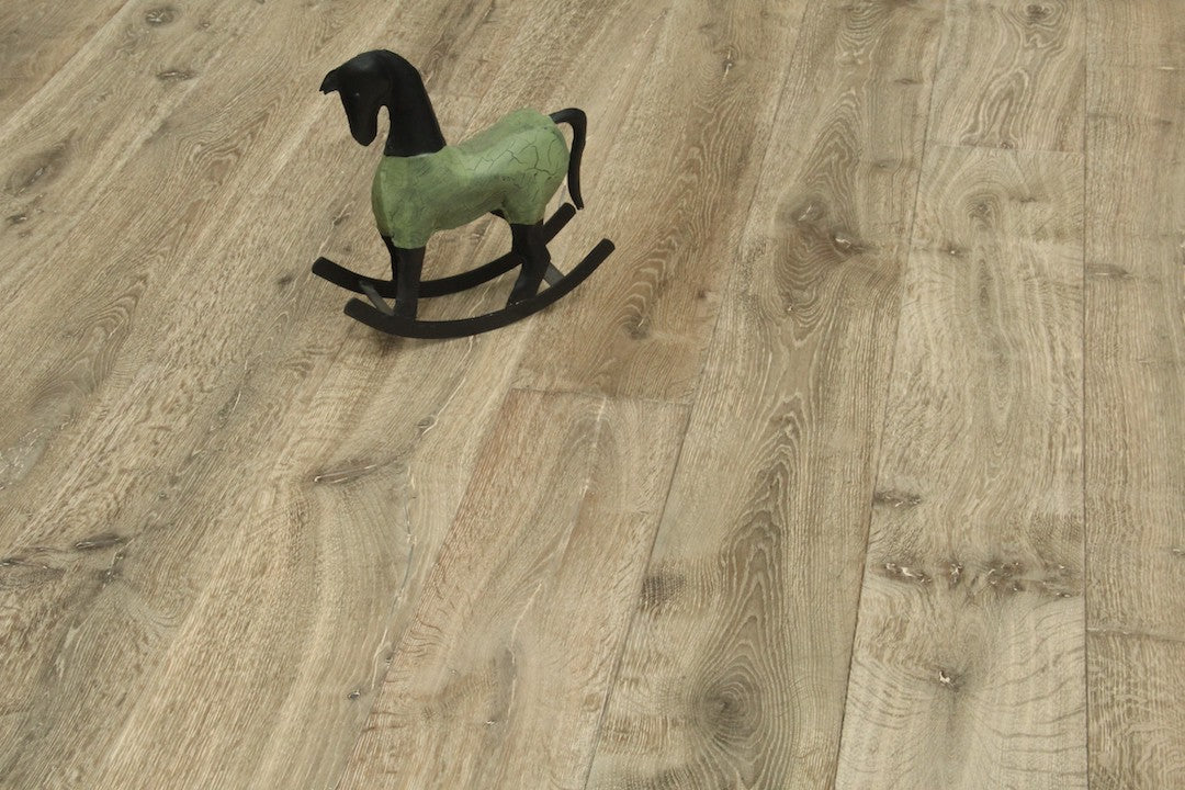 Oak Brushed Bespoke Grey Oiled Engineered Flooring 1900x190x20/6mm BEO2061D