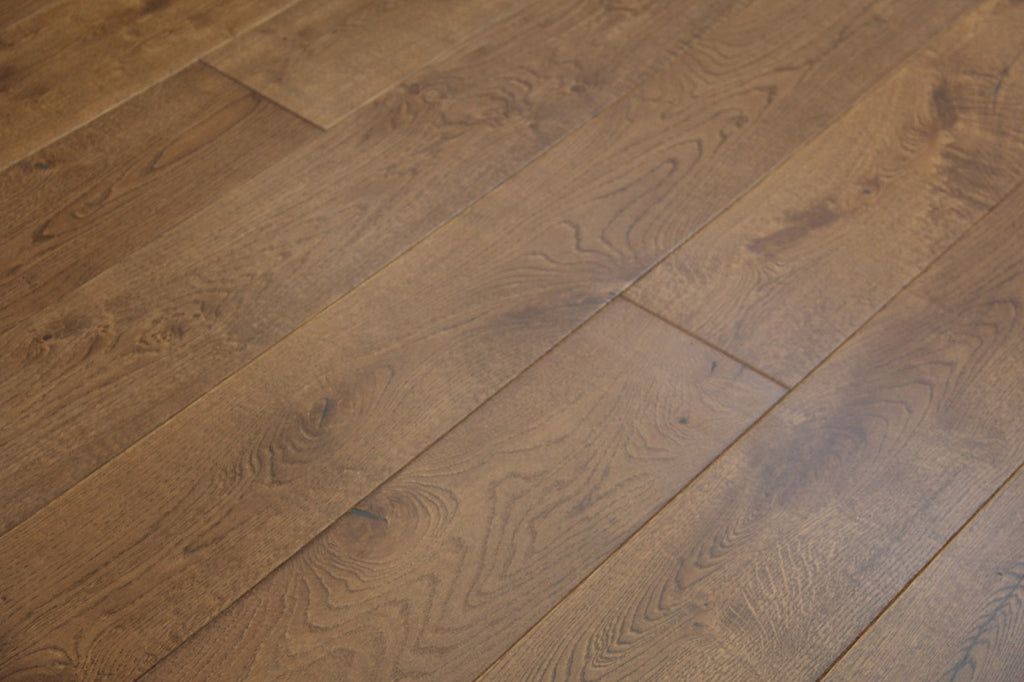 Oak Double Smoked &UV Oiled Engineered Wood Flooring 1900x190x20/6mm BEO2017