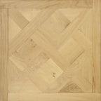 Oak Brushed Light Grey Oiled Parquet Versailles Panel Engineered Flooring BPE2002