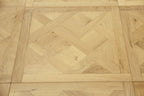 Oak Brushed Light Grey Oiled Parquet Versailles Panel Engineered Flooring BPE2002