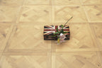 Oak Brushed Light Grey Oiled Parquet Versailles Panel Engineered Flooring BPE2002