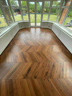 American Black Walnut Chevron Engineered Flooring 600x90x20/6mm BSR1809