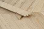 Oak Brushed Unfinished Chevron Engineered Flooring 600x90x18/4mm BSR1811