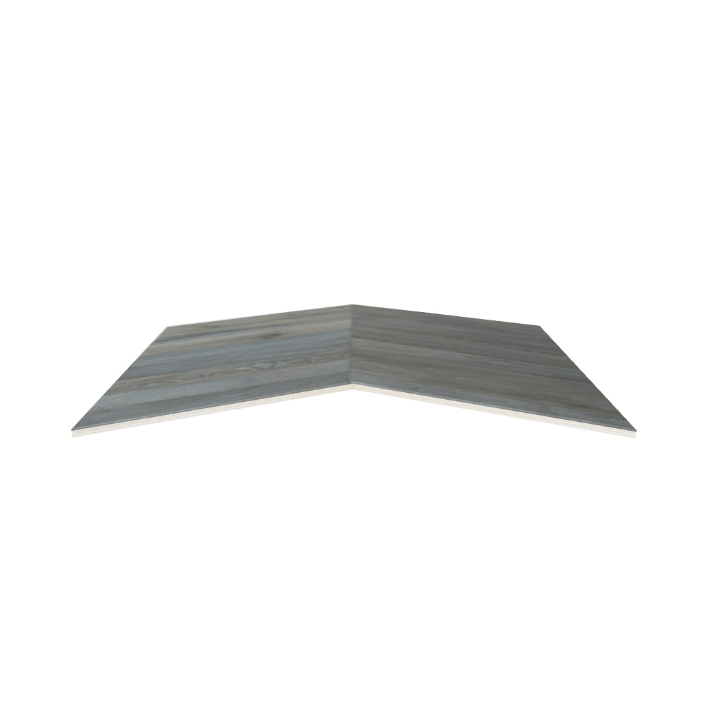 Smoked Grey European Oak Chevron Engineered Flooring 600x90x18/4mm BSR1805