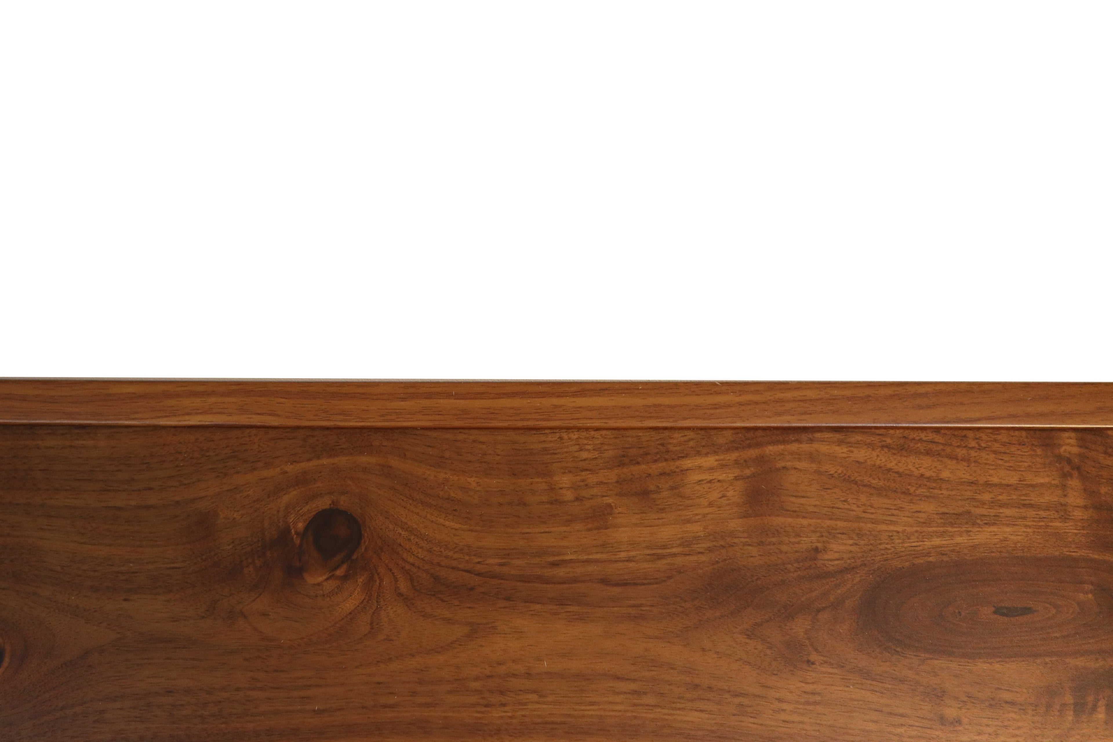Walnut PVC End Profile 2.7m x 20mm x 10mm BAC013