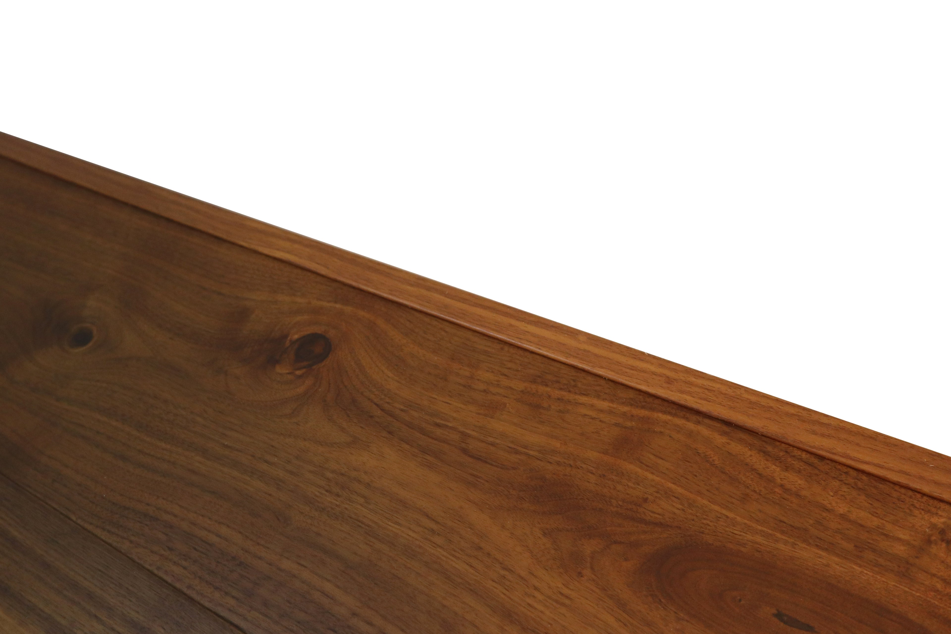 Walnut PVC End Profile 2.7m x 20mm x 10mm BAC013