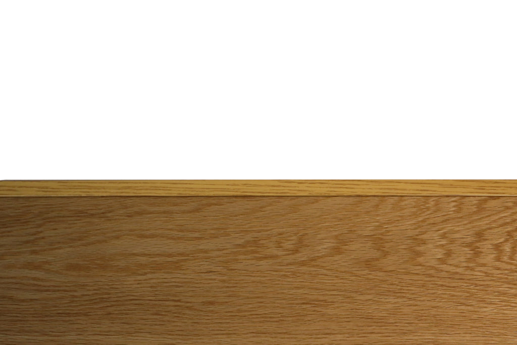 Natural Colour PVC End Profile 2.7m x 20mm x10mm BAC014