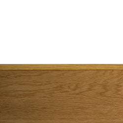 Natural Colour PVC End Profile 2.7m x 20mm x10mm BAC014