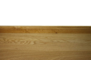 Natural Oiled Solid Oak Skirting 2m x 80mm x 15mm BSK007
