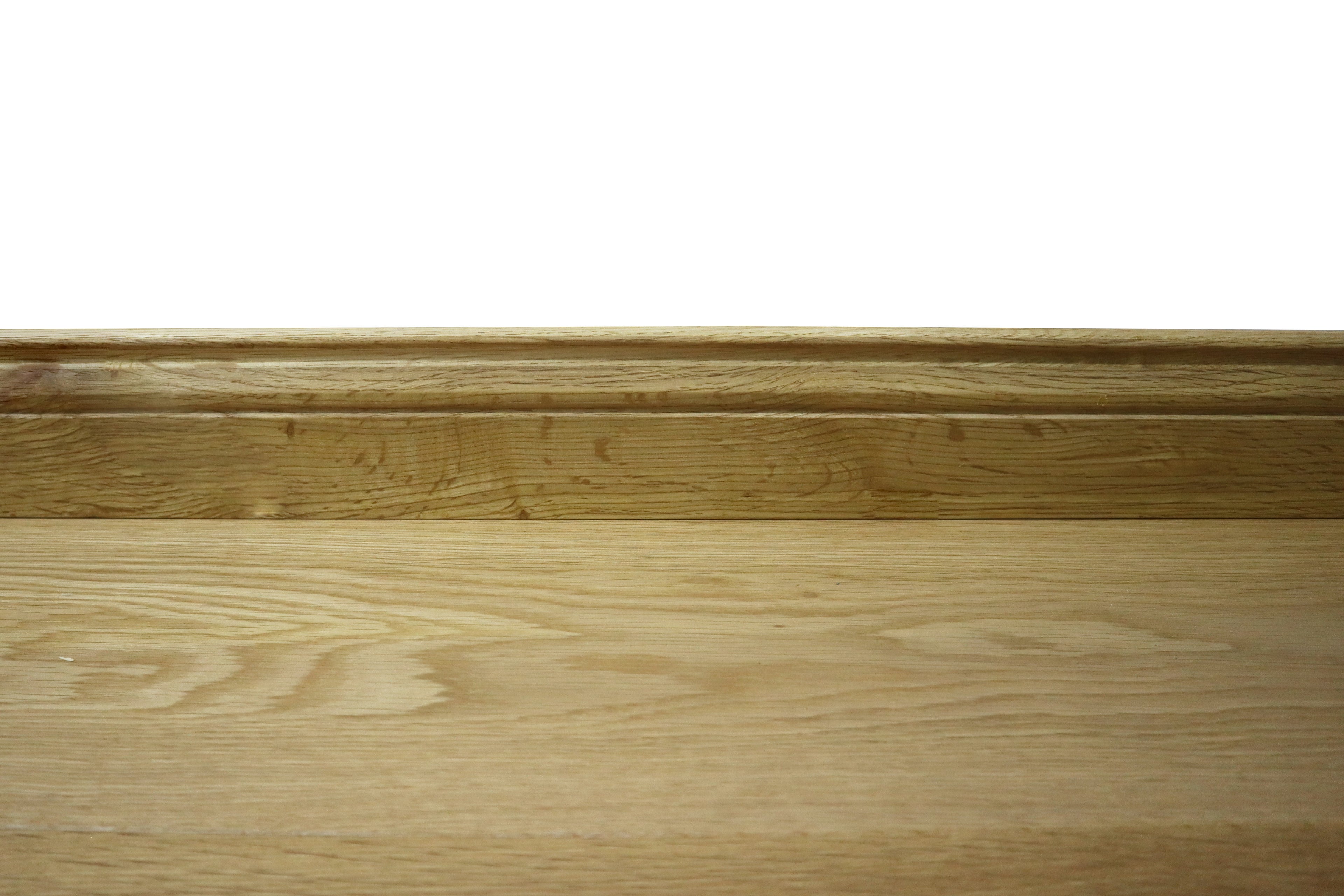 Natural Oiled Solid Oak Skirting 2m x 80mm x 15mm BSK007