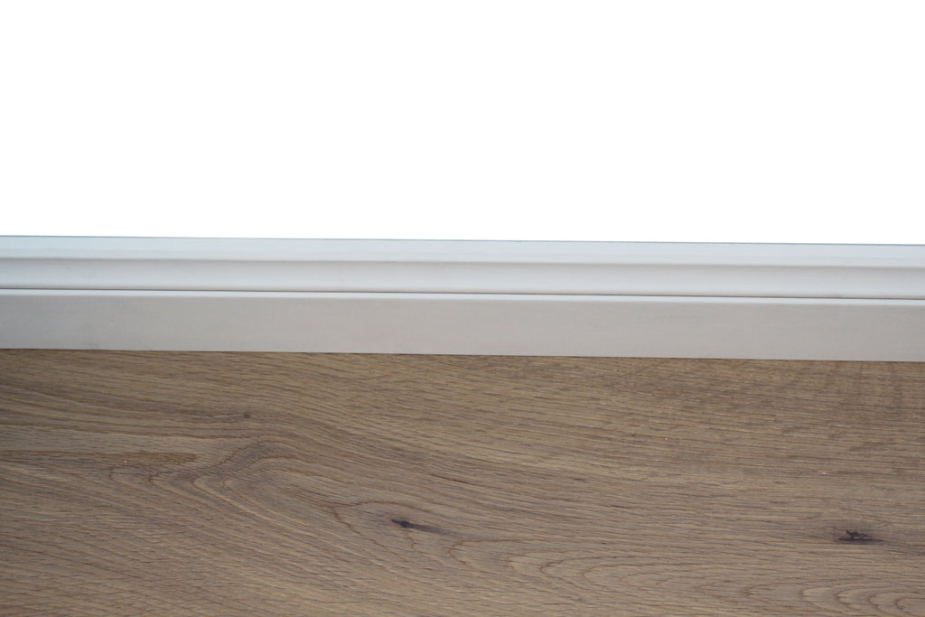 Pure White Solid Pine Skirting 2.4m x 120mm x 16mm BSK005