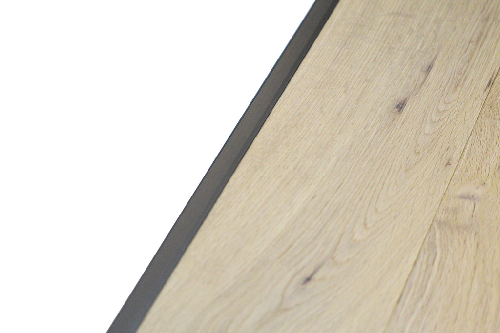 Grey Aluminium Ending Profile 2.7m x 20mm x 8mm BAC008