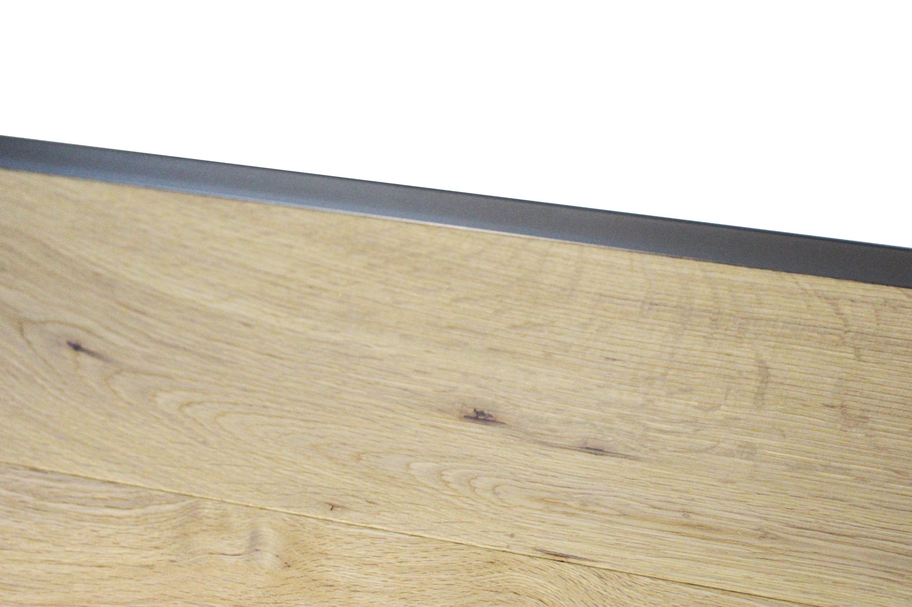 Grey Aluminium Ending Profile 2.7m x 20mm x 8mm BAC008