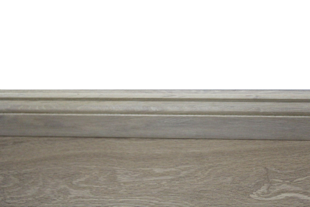 White Oiled Solid Oak Skirting 2m x 80mm x 15mm BSK006