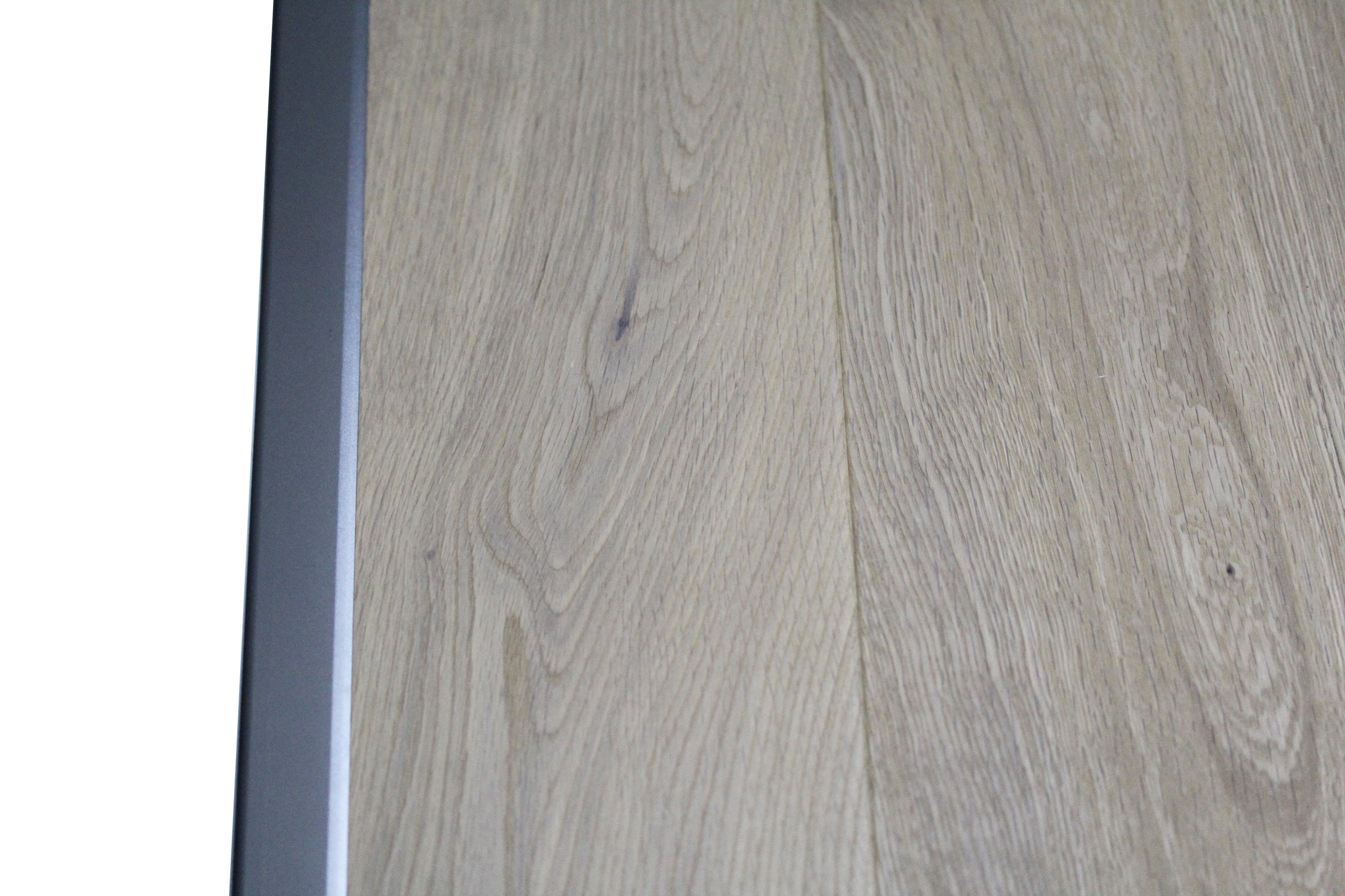 Grey Aluminium End Profile 2.7m x 28mm x 13mm BAC016