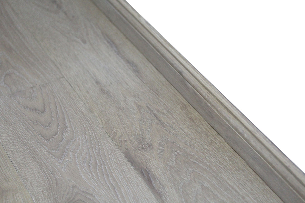 White Oiled Solid Oak Skirting 2m x 80mm x 15mm BSK006