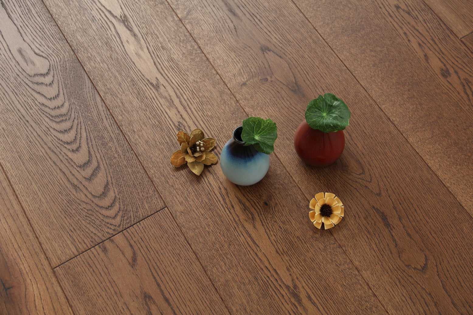Walnut Stained European Oak Engineered Wood Flooring BEO1513C