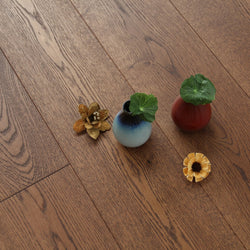 Walnut Stained & UV Oiled European Oak Engineered Flooring BO1513C