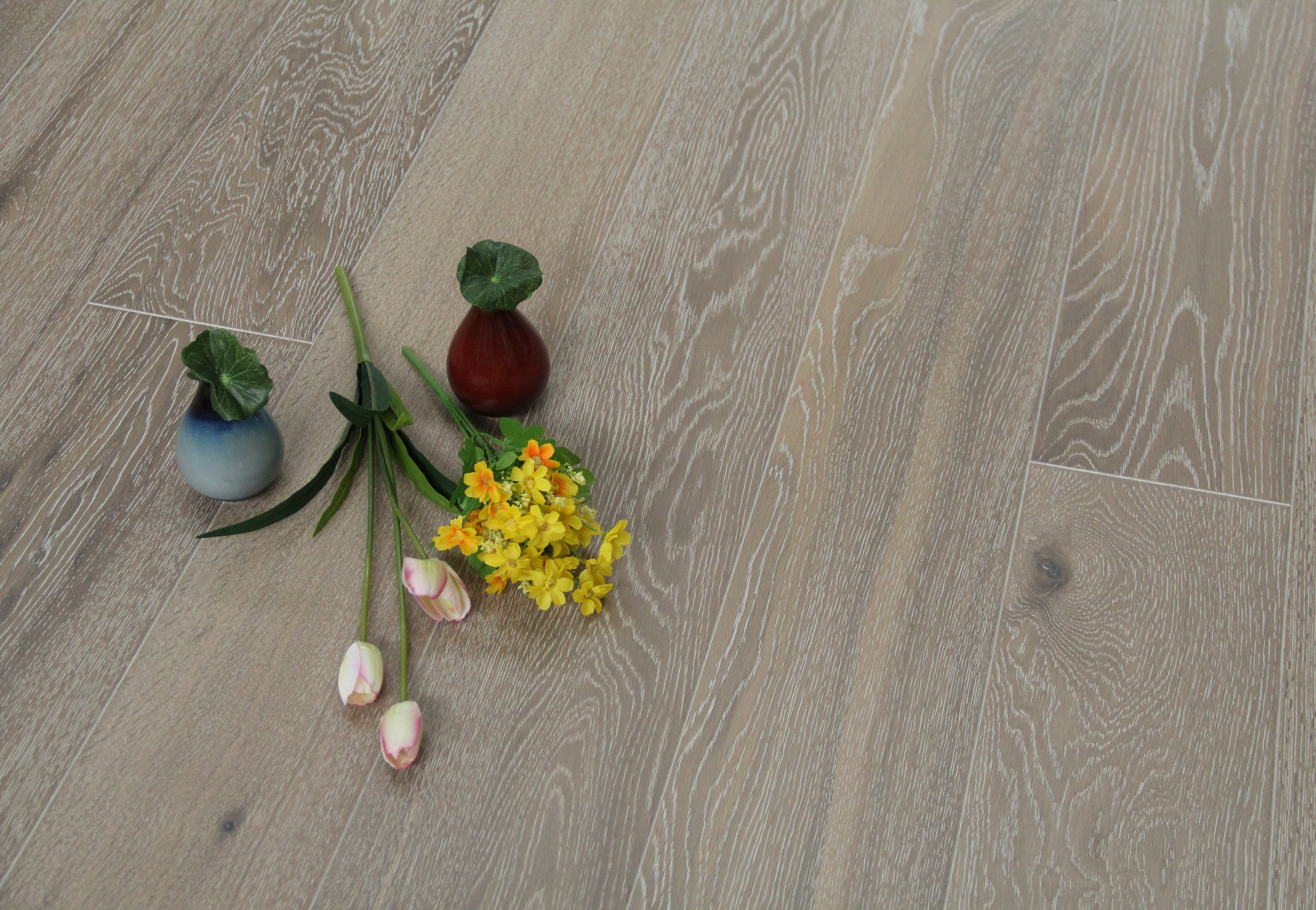 Smoked Grey European Oak Engineered Wood Flooring BEO1514C
