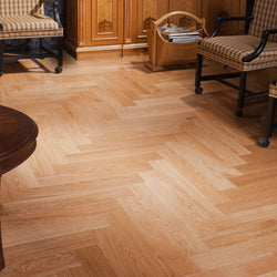 Brushed & UV Oiled Parquet Herringbone BHO1401