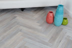European Oak Smoked Grey Parquet Herringbone Flooring BHO1801