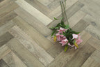Medium Grey Bespoke Parquet Herringbone Flooring BHO1814