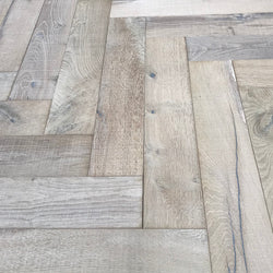 Beach Sand Bespoke Engineered Oak Herringbone BHO1817