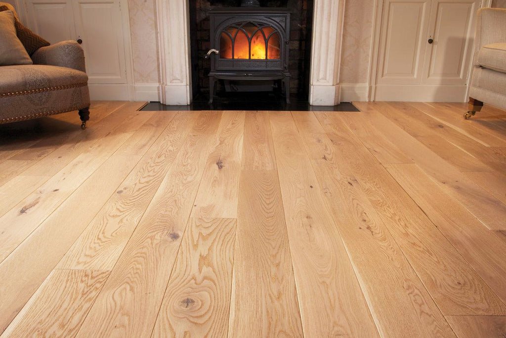 Brushed & UV Oiled European Oak Engineered Flooring BEO2008