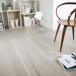White Oiled & Smoked & Brushed Engineered Oak Flooring BO2022